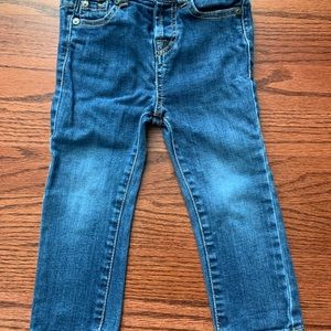 7 For All Mankind 24m girl’s Skinny jeans